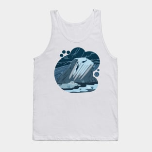 Exploring a cave Tank Top